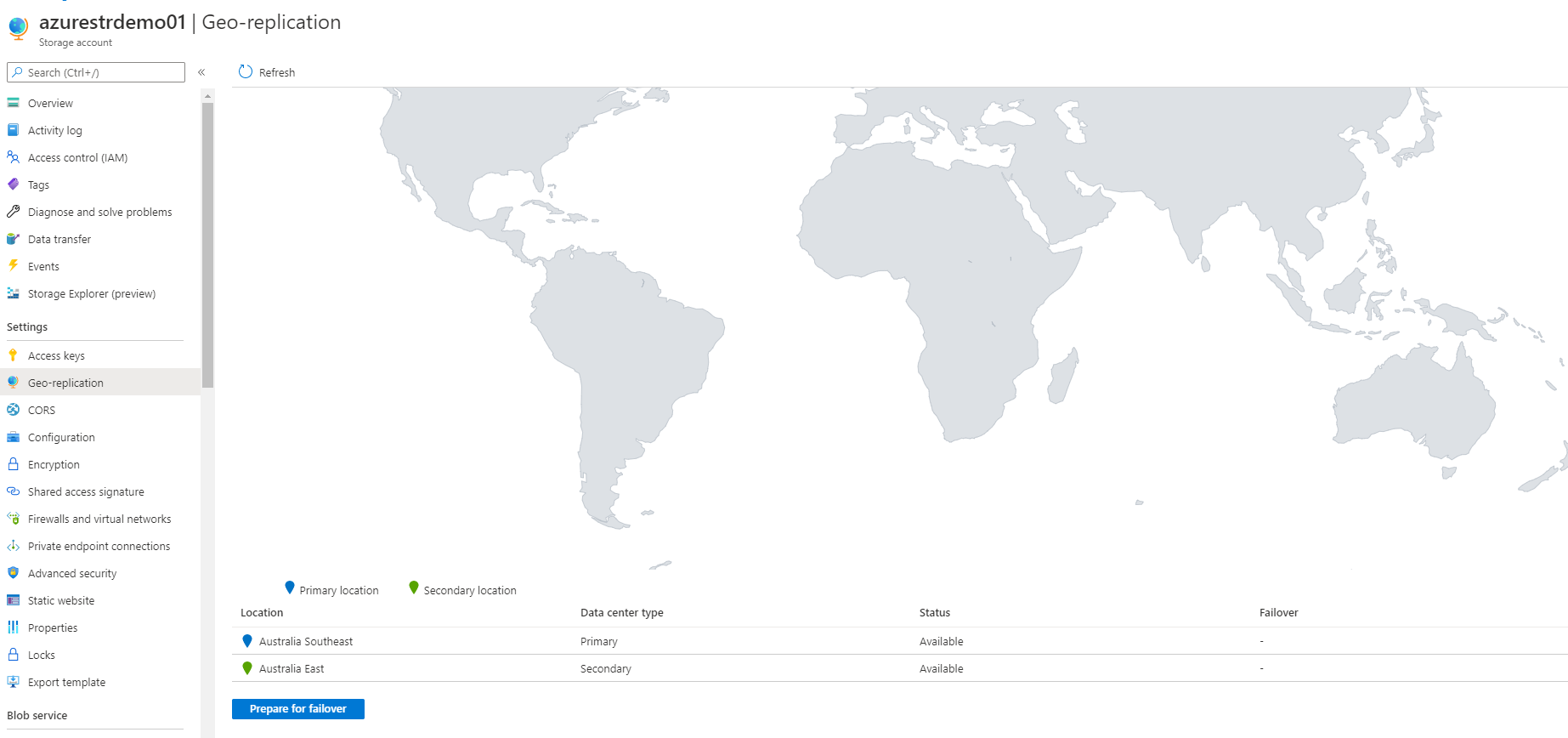 Azure Storage Account Customer Failover - Skyline Technology Pty Ltd