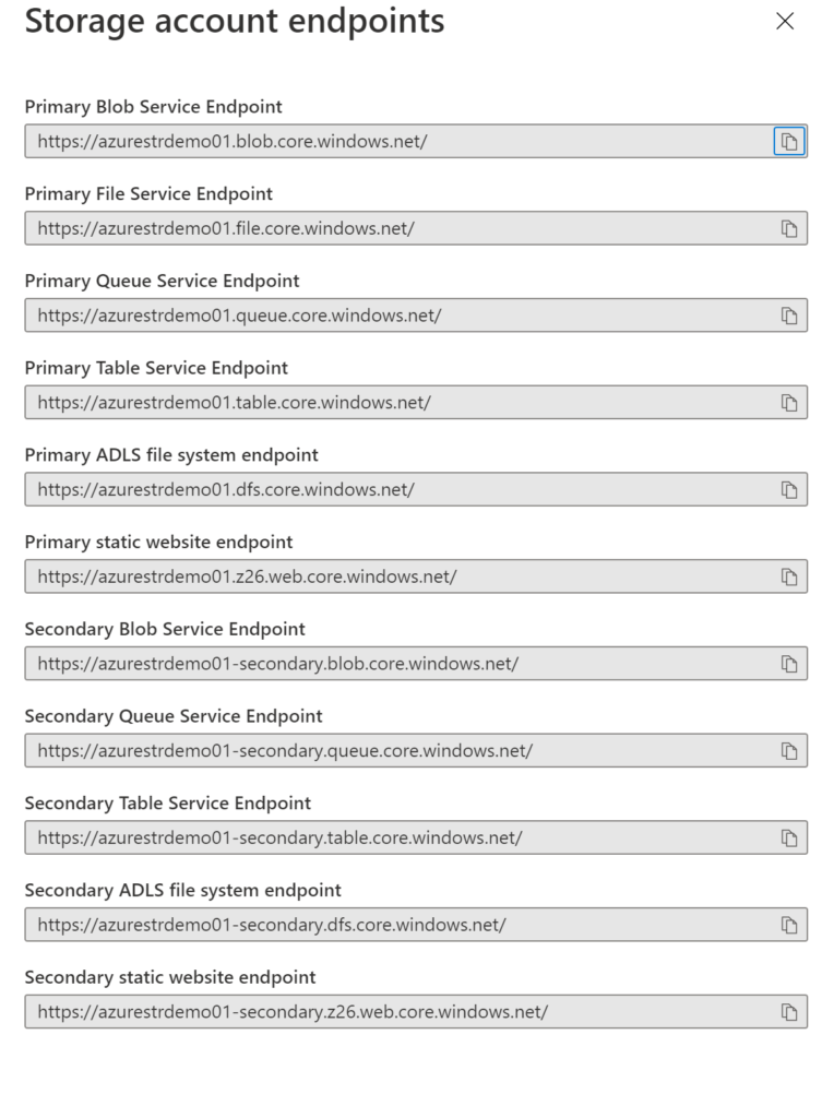 Azure Storage Account Customer Failover - Skyline Technology Pty Ltd