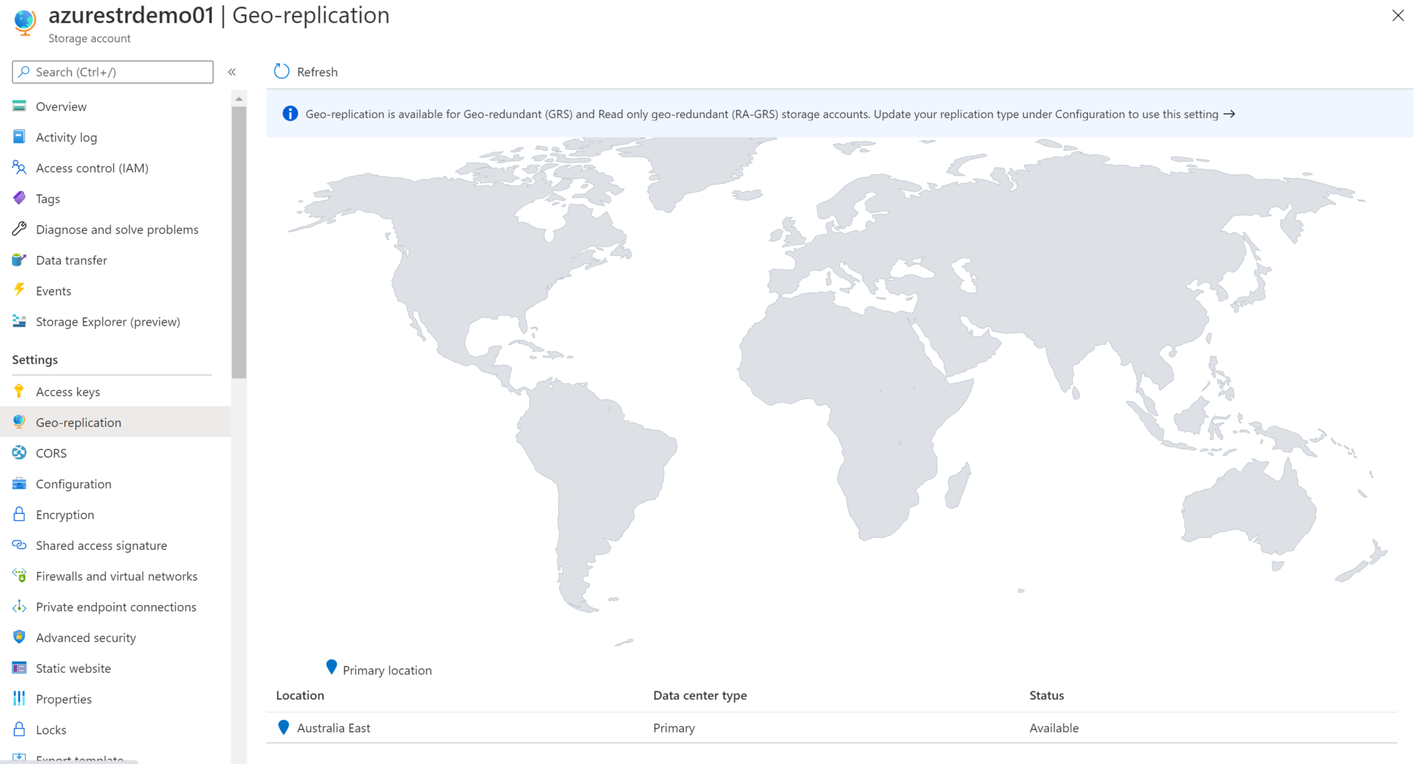 Azure Storage Account Customer Failover - Skyline Technology Pty Ltd